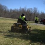 Lawn care before and after by NLLC in Niagara