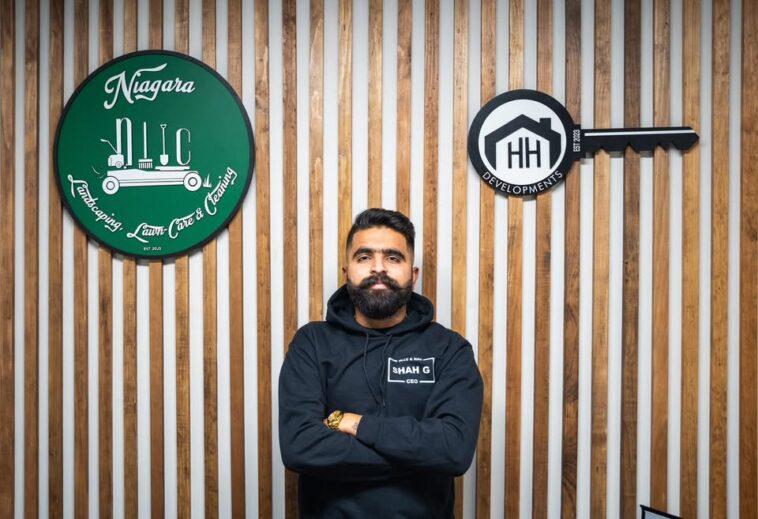 Prajwal Shah, founder of HAH and NLLC, empowering student rentals and Airbnb management in Niagara Falls.