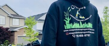 Prajwal Shah, founder of NLLC, overseeing garbage removal operations in Niagara Falls