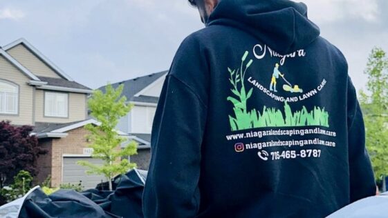 Prajwal Shah, founder of NLLC, overseeing garbage removal operations in Niagara Falls