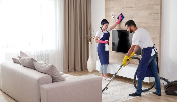 Niagara Cleaning Services team in action—professional cleaners transforming residential and commercial spaces in Niagara Falls