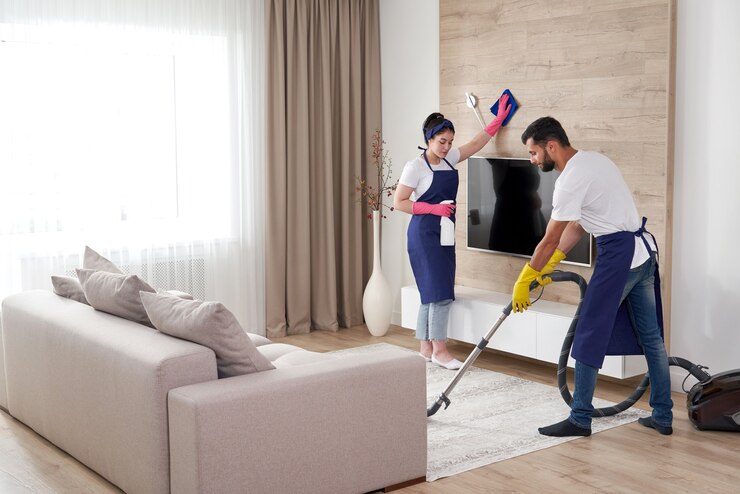 Niagara Cleaning Services team in action—professional cleaners transforming residential and commercial spaces in Niagara Falls