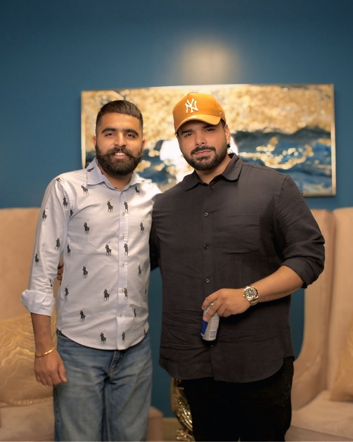 Prajwal Shah and Laksh Mehta discussing Dubai entrepreneurship on True Talks with Shah podcast