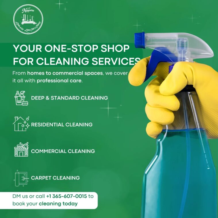 Niagara Landscaping and Lawn Care team providing professional property maintenance services in Niagara Falls