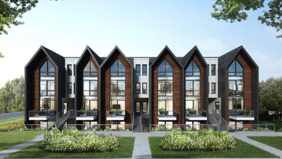 Rendering of The Boho Condos, a boutique luxury condo development in Niagara Falls by Build Up Development Co