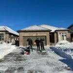 Niagara Falls property exterior with professional landscaping and clean driveway