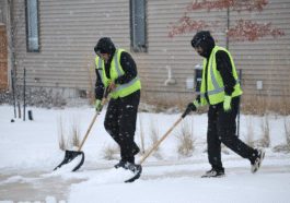 Professional snow shoveling and removal services in Niagara Falls by NLLC