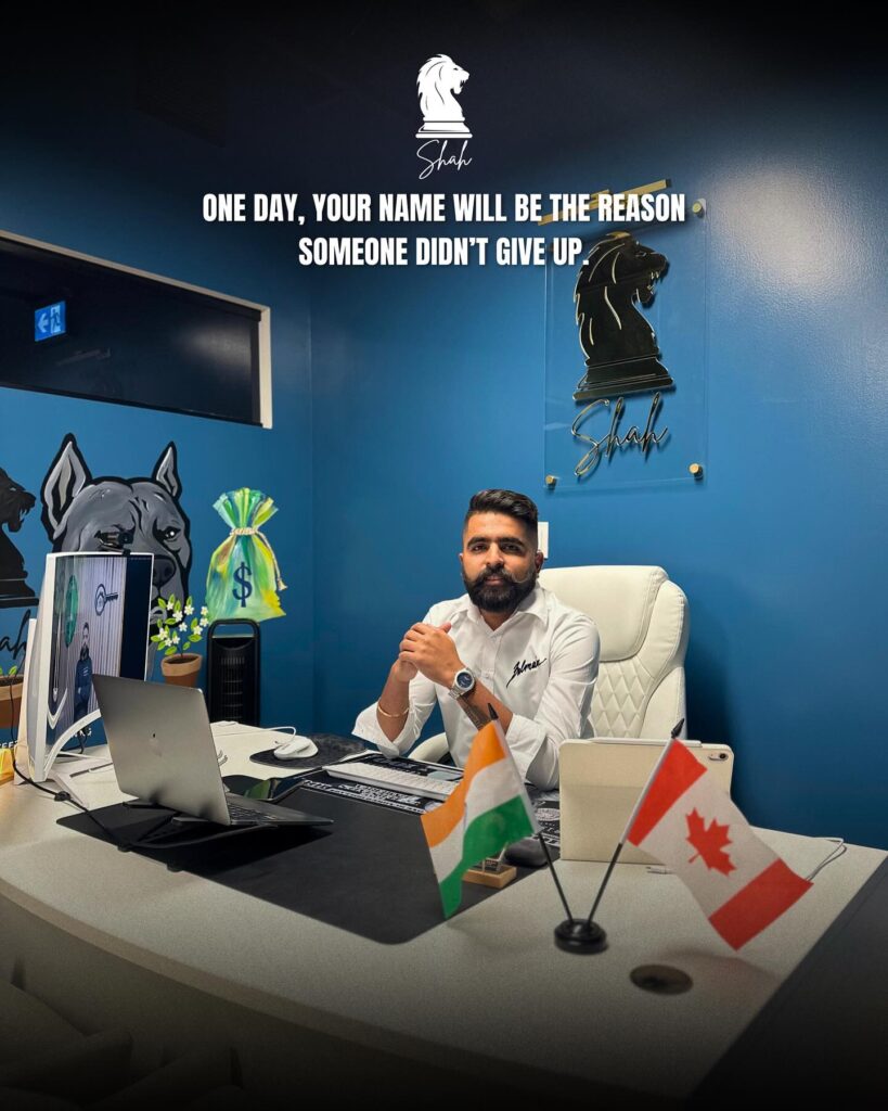 Prajwal Shah, CEO of The HAH Developments in Niagara Falls, leading property management and hospitality innovation in Ontario.