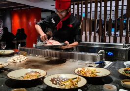 Benihana Niagara Falls restaurant exterior on Clifton Hill, near the Falls