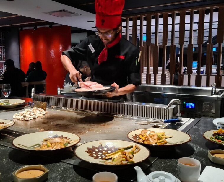 Benihana Niagara Falls restaurant exterior on Clifton Hill, near the Falls