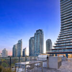 Aerial view of Niagara Falls highlighting tourism growth and nearby Airbnb short-term rentals managed by The Home Away From Home Developments Inc.