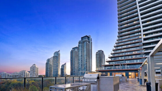 Aerial view of Niagara Falls highlighting tourism growth and nearby Airbnb short-term rentals managed by The Home Away From Home Developments Inc.