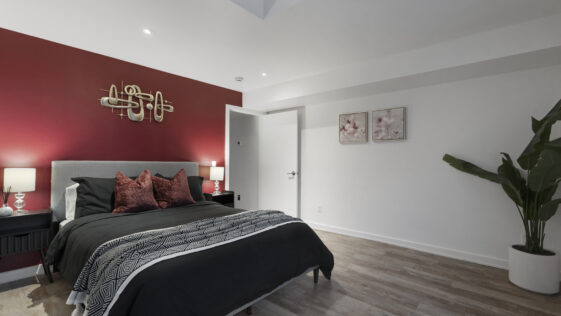 Furnished student rental interior in Niagara Falls by The Home Away From Home Developments Inc