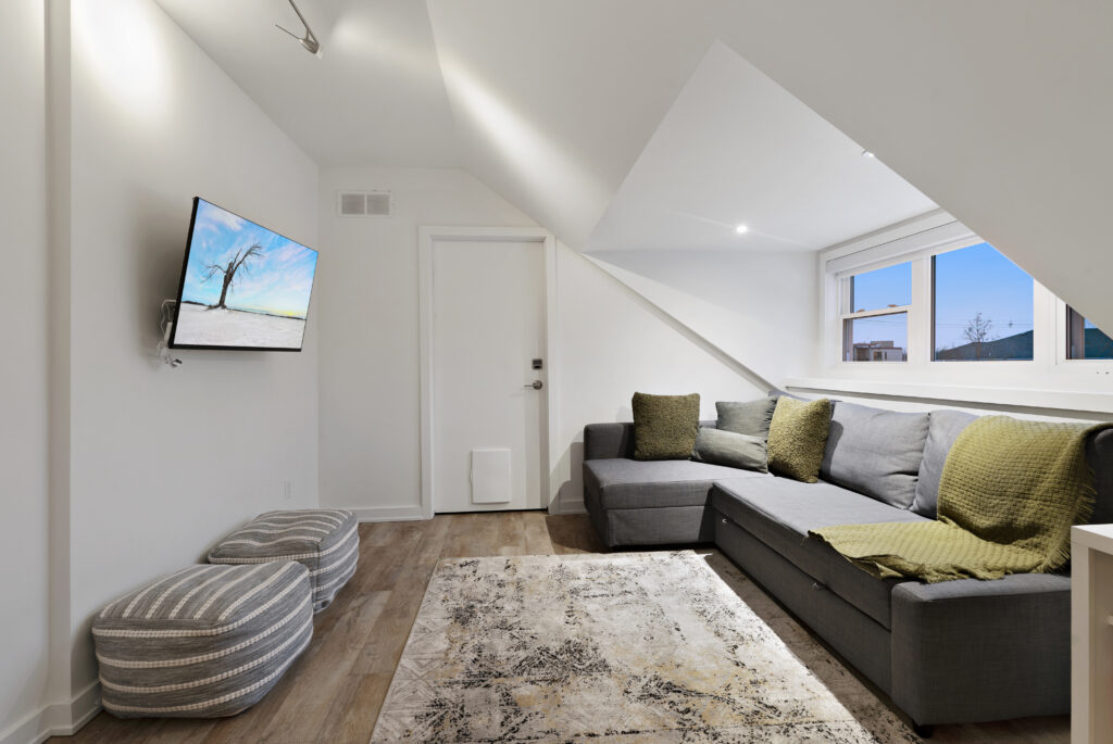 Furnished student rental interior in Niagara Falls by The Home Away From Home Developments Inc