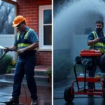 Professional power washing service by NLLC in Niagara Falls