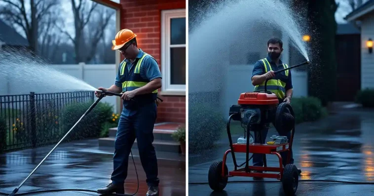 Professional power washing service by NLLC in Niagara Falls