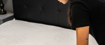 Move-In and Move-Out Cleaning in Niagara Falls by NLLC, showing a professional cleaner tidying a rental property