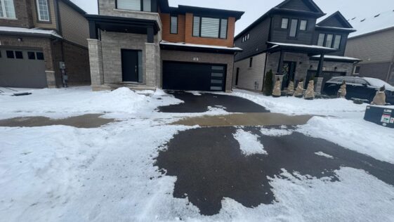 On-time snow clearing in Niagara Falls by NLLC team using professional snow removal equipment