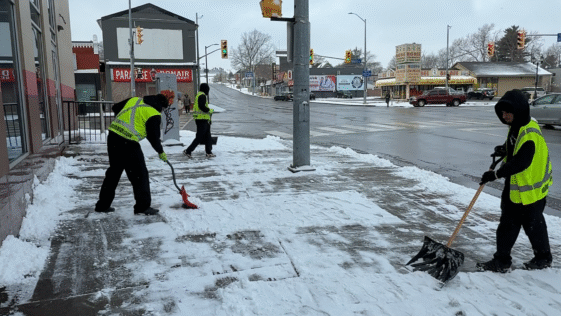 Professional snow removal in Niagara Falls for safety and property protection by NLLC