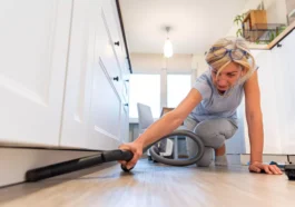 Professional deep cleaning service by NLLC removing dust from hidden areas of a home in Niagara Falls