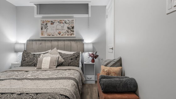 Professional property exterior showcasing a well-maintained rental unit managed by The Home Away From Home Developments Inc in Niagara Falls