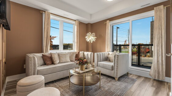 Modern rental property exterior showcasing professional property management in Niagara Falls