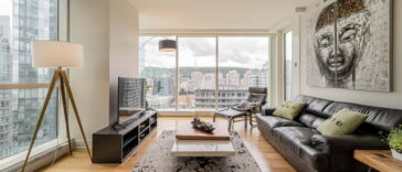 Furnished Rental Apartment Interior – Canada