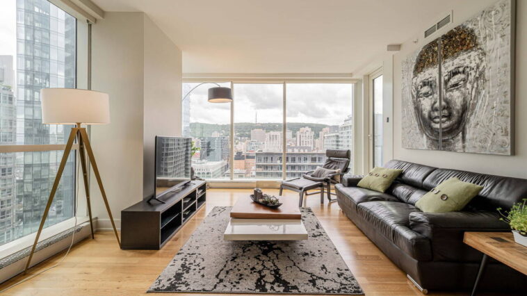 Furnished Rental Apartment Interior – Canada