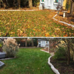 Summer lawn care maintenance in Niagara with green grass and professional landscaping by NLLC