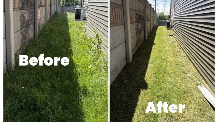 Niagara Landscaping Lawn Care & Cleaning team providing professional lawn maintenance and landscaping services in Niagara Falls